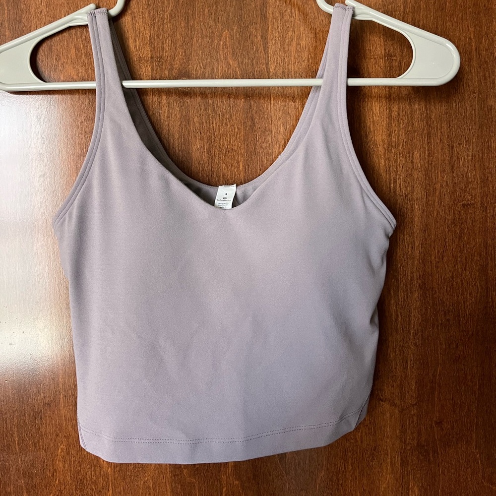 Light purple Lululemon align tank